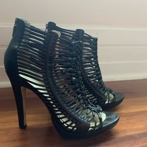 Nine West Caged Heels